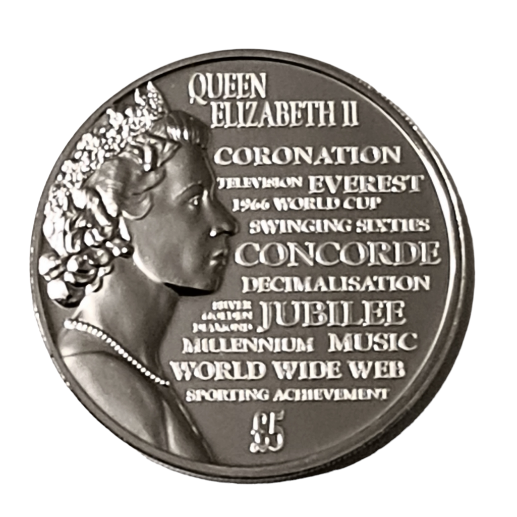 Guernsey Queen Elizabeth Ii Reflection Of Reign Bu Coin In