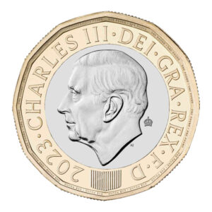 2023 - 2024 UK Bees BU £1 Coin in Capsule - 2023 (Privy Mark)