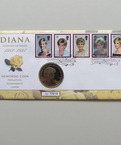 1997 Princess of Wales Lady Diana Memorial Commemorative Cover RM