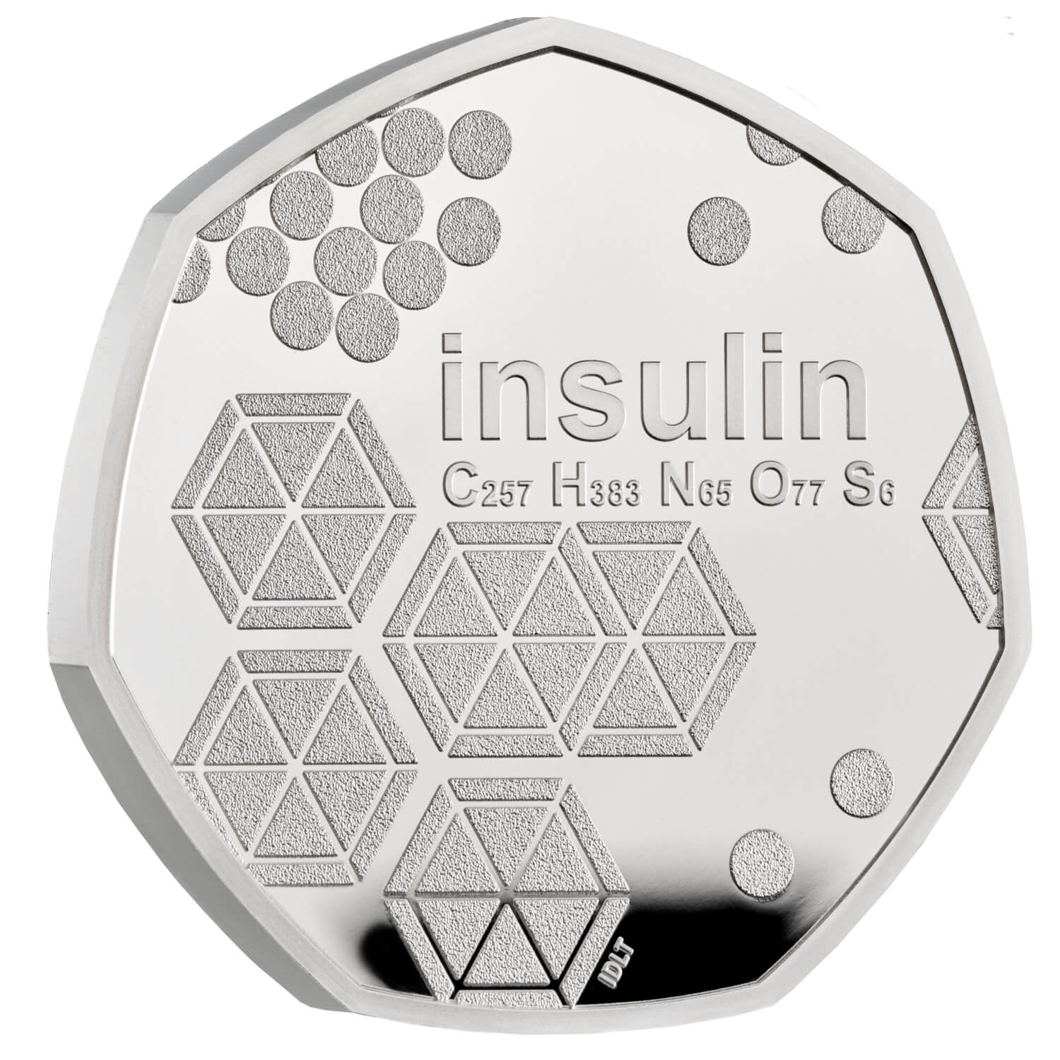 2021 Insulin UK 50p Silver Proof - Image 3