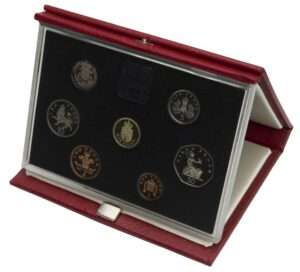1988 Annual Deluxe Proof (Red) Coin Set
