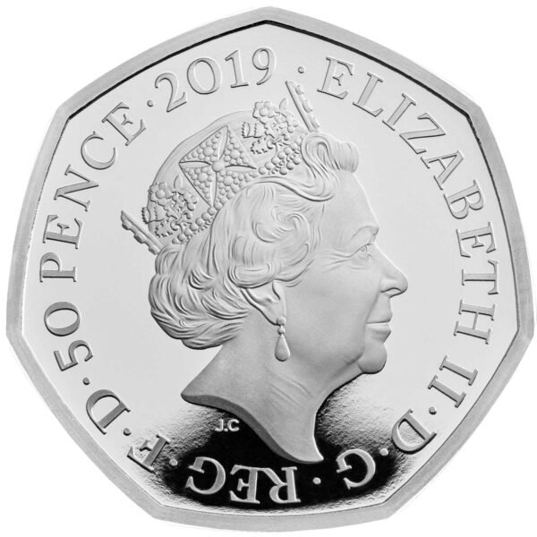 2019 Peter Rabbit 50p Silver Proof - Image 3