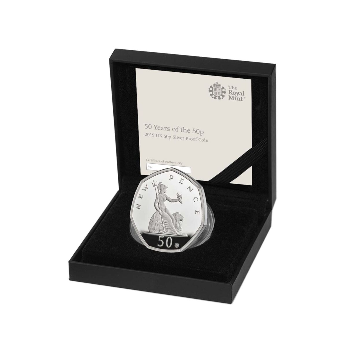 2019 50 Years of 50p Silver Proof