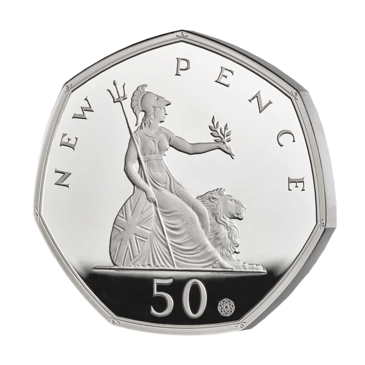 2019 50 Years of 50p Silver Proof