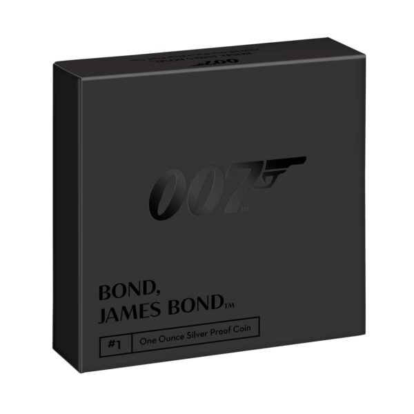 2020 01 Bond, James Bond UK 1 Oz Silver Proof - Image 4