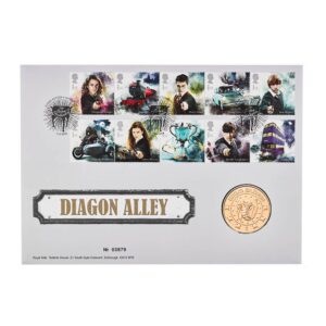 2018 Harry Potter Diagon Alley Medal Cover RM