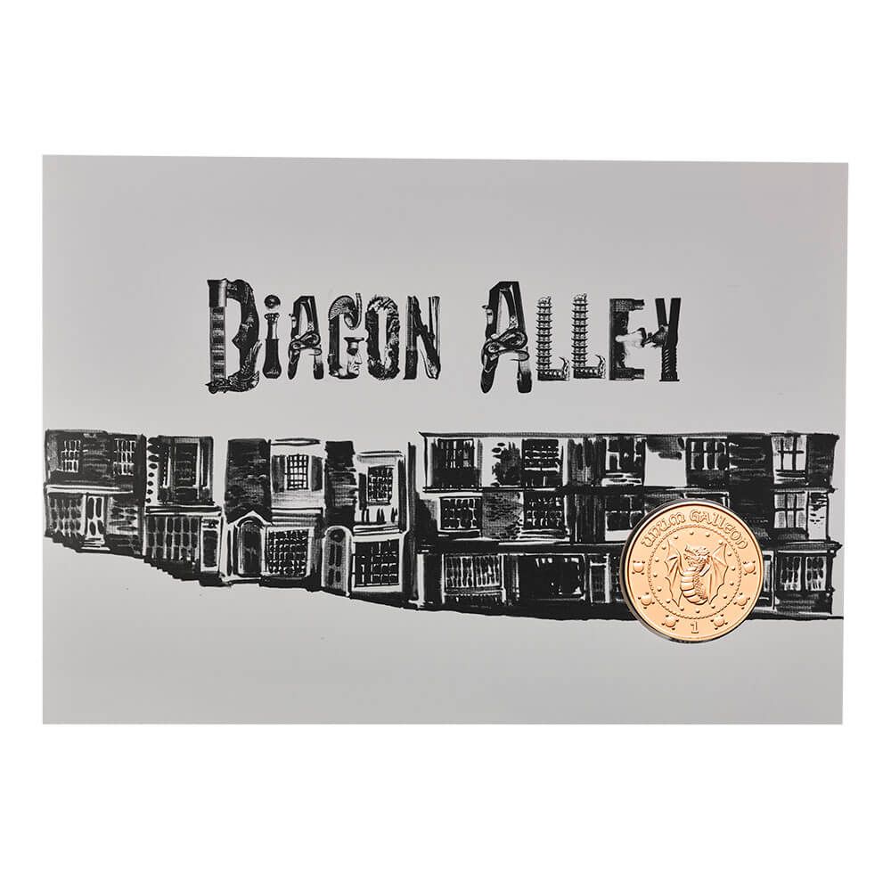 2018 Harry Potter Diagon Alley Medal Cover RM