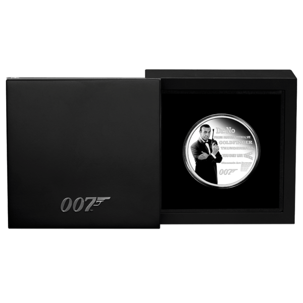 2021 Tuvalu - James Bond Legacy Series 1st Issue 1 Oz Silver Proof $1 from Perth Mint