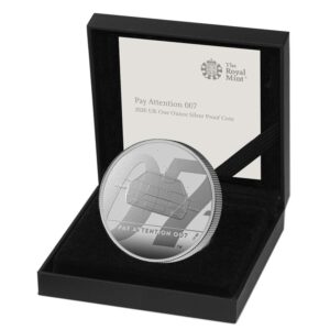 2020 02 Pay Attention, James Bond UK 1 Oz Silver Proof