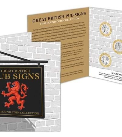 2024 Gibraltar – Pub Signs £2 BU Coin Set