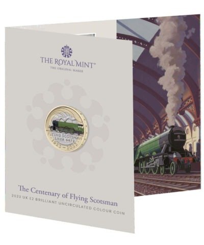 2023 The Flying Scotsman £2 Coloured BU