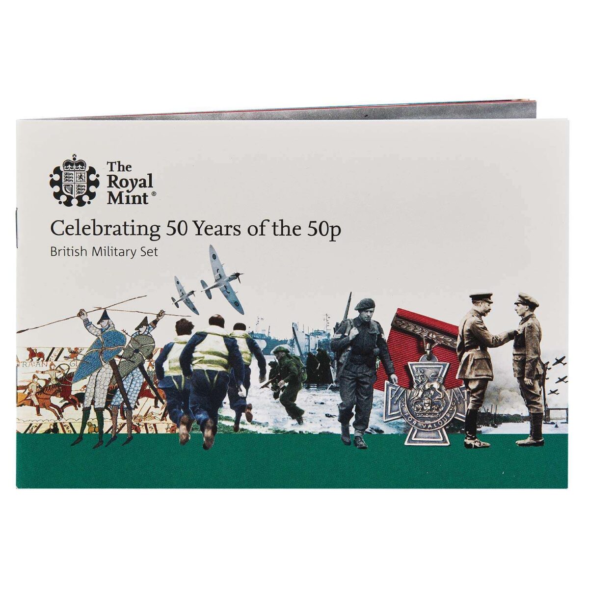 2019 50 Years of the 50p - Proof Set - British Military - Image 3
