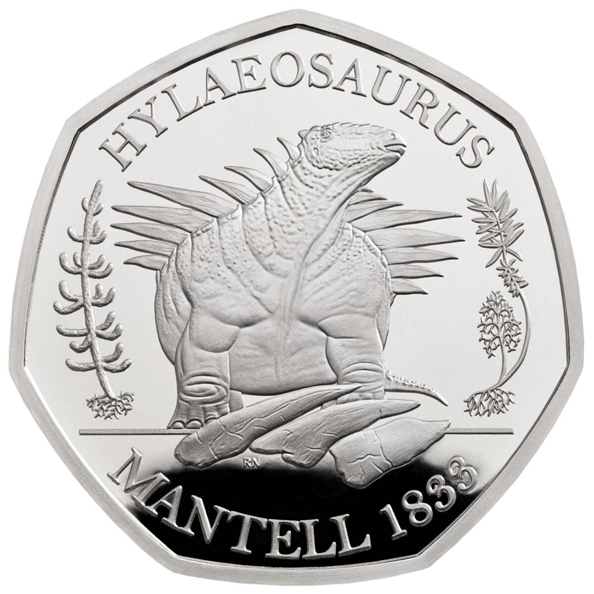 2020 Hylaeosaurus 50p Silver Proof - Image 4