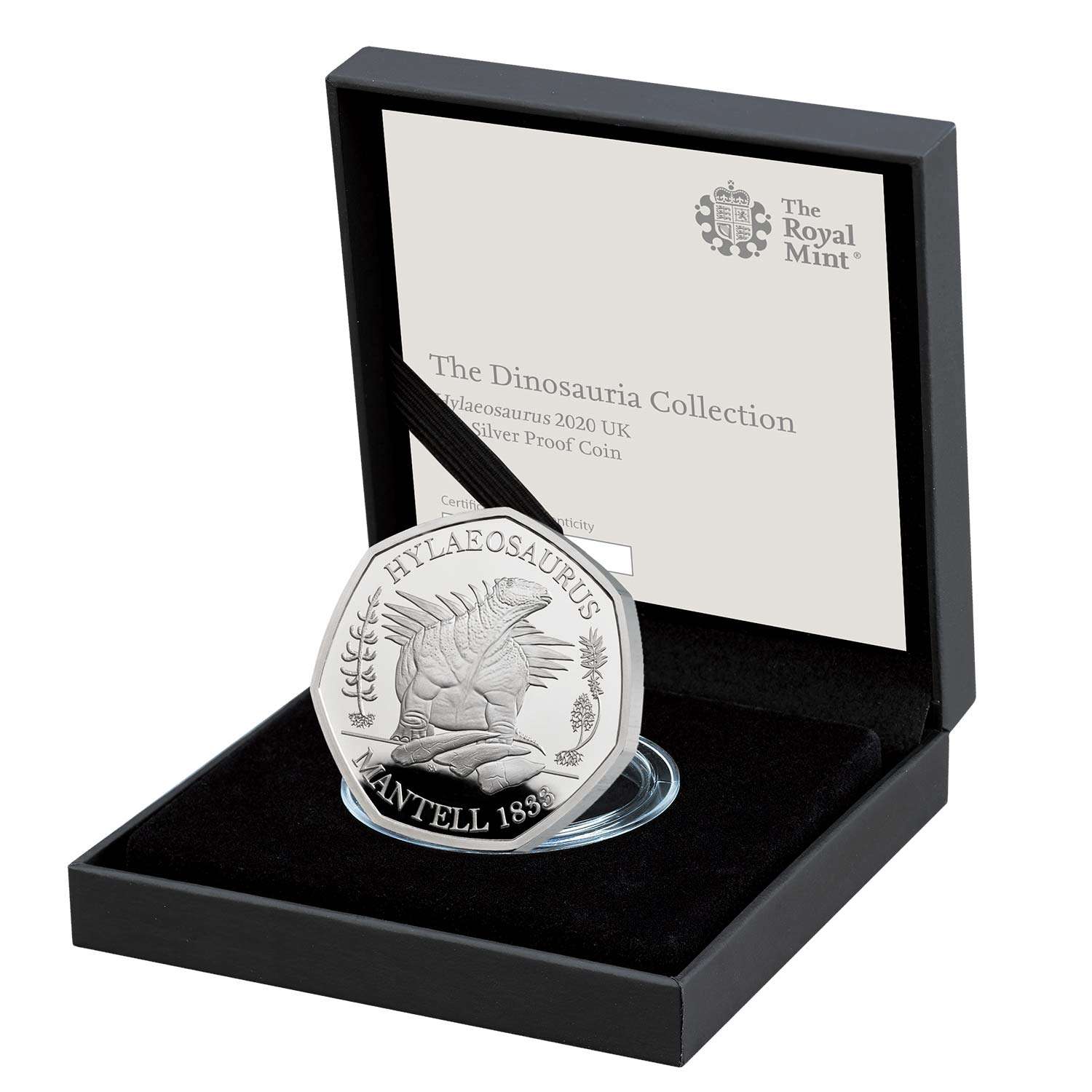 2020 Hylaeosaurus 50p Silver Proof
