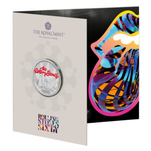 2022 Music Legends – The Rolling Stones £5 Coloured BU