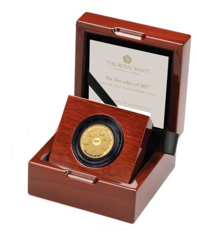 2024 Six Decades of James Bond 007 Completer – 1/4 Oz Gold Proof