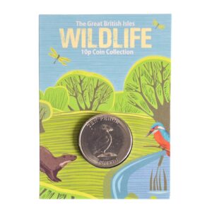 2021 Guernsey - Puffin 10p BU Coin in Pack