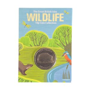 2021 Guernsey - Hedgehog 10p BU Coin in Pack