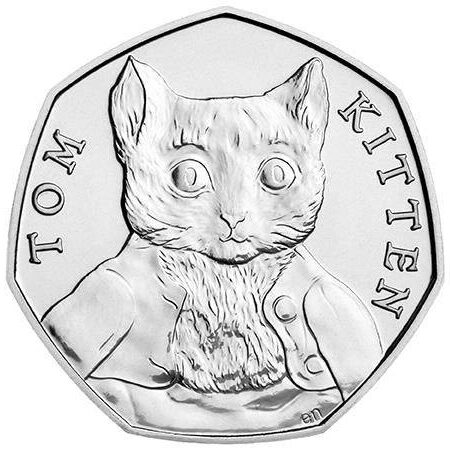2017 Tom Kitten Circulated 50p