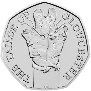 2018 The Tailor of Gloucester Circulated 50p