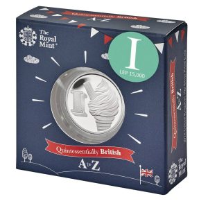 2018 UK 'I' Ice Cream Silver Proof 10p