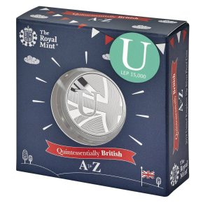 2018 UK 'U' Union Flag Silver Proof 10p