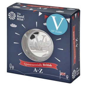 2018 UK 'V' Village Silver Proof 10p