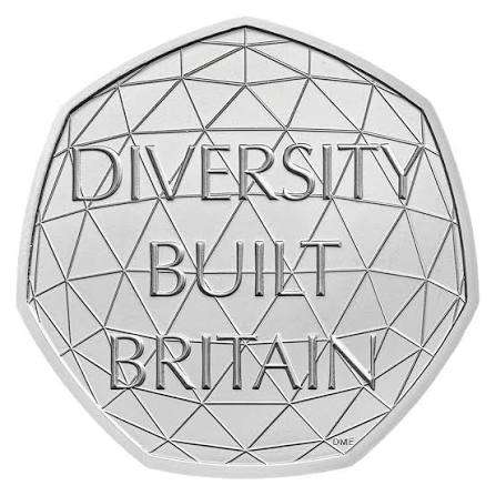 2020 Diversity UK 50p Circulation Coin