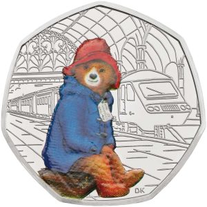 2018 Paddingtonâ„¢ at the Station 50p Silver Proof Coin in Capsule