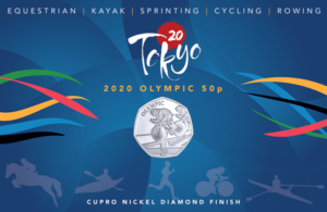 2021 Gibraltar Tokyo Olympic - Cycling 50p BU Coin Pack