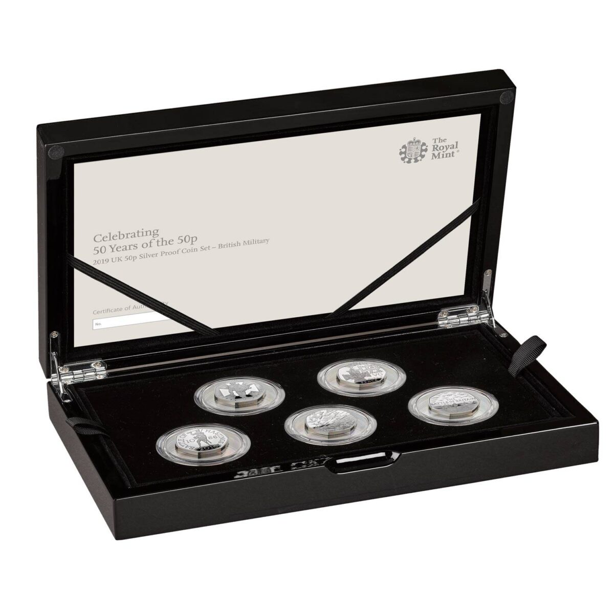 2019 Military 50p Silver Proof Set