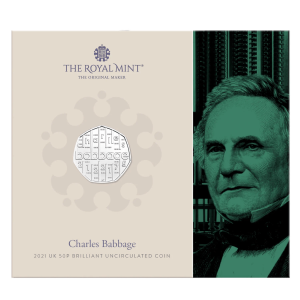 2021 Charles Babbage 50p BU