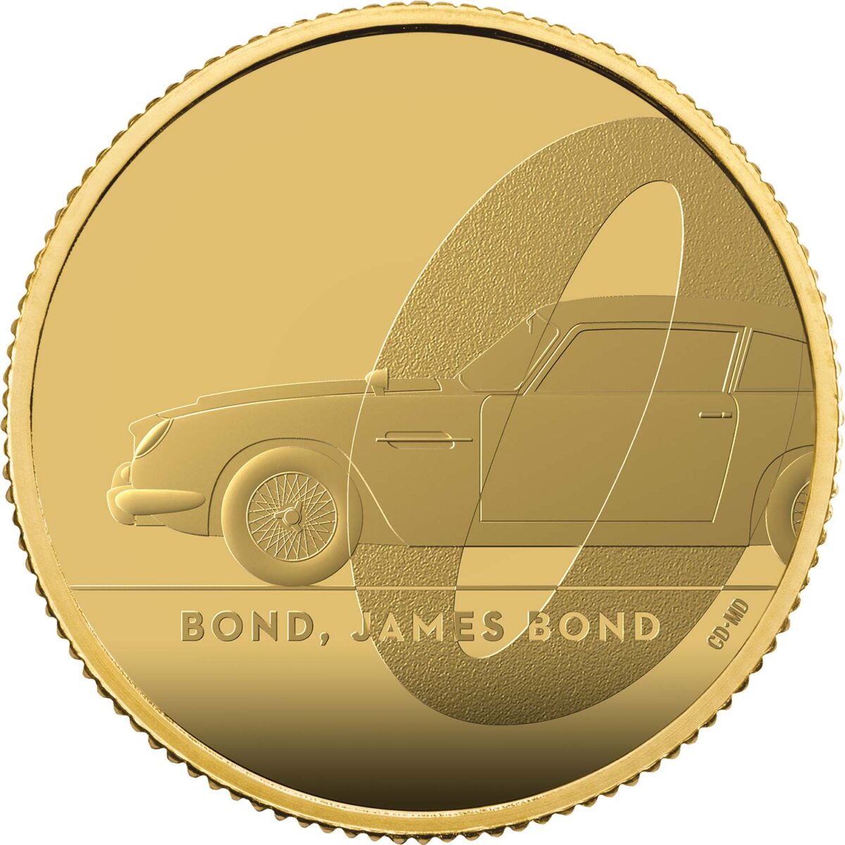 2020 Bond James Bond Coin 01 Quarter Oz Gold Proof
