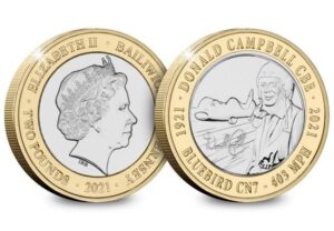 2021 Guernsey Donald Campbell Bluebird CN7 Circulated £2