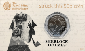 2019 Sherlock Holmes 50p BU Strike Your Own
