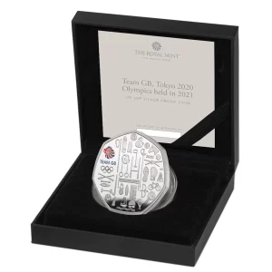 2021 Team GB Silver Proof 50p