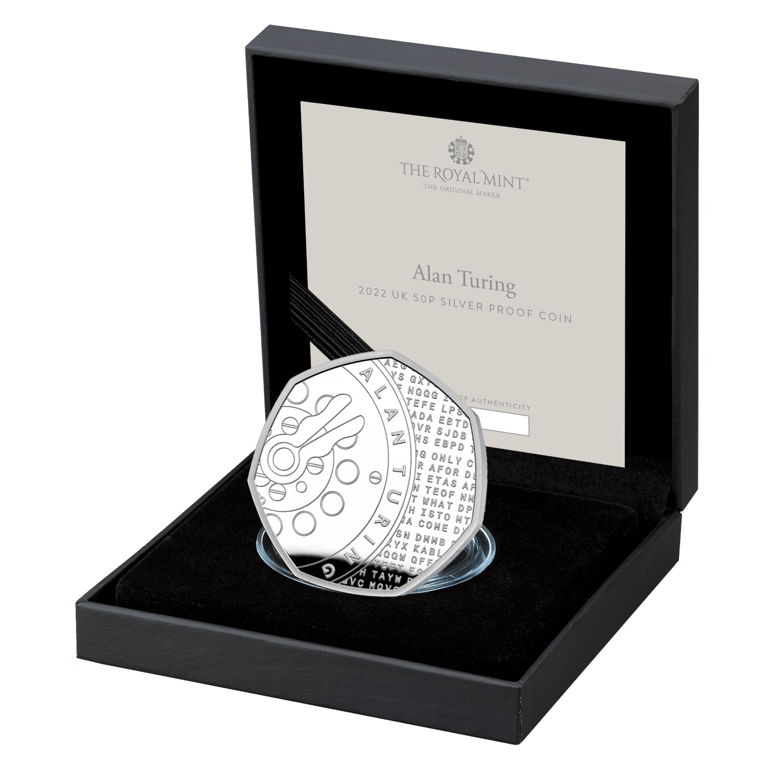2022 Alan Turing 50p Silver Proof