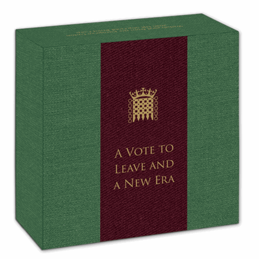 2020 EU Withdrawal BREXIT 50p Silver Proof