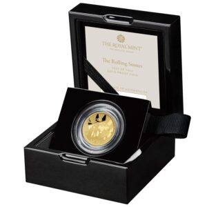 2022 Music Legends – The Rolling Stones 1/4 Oz Gold Proof