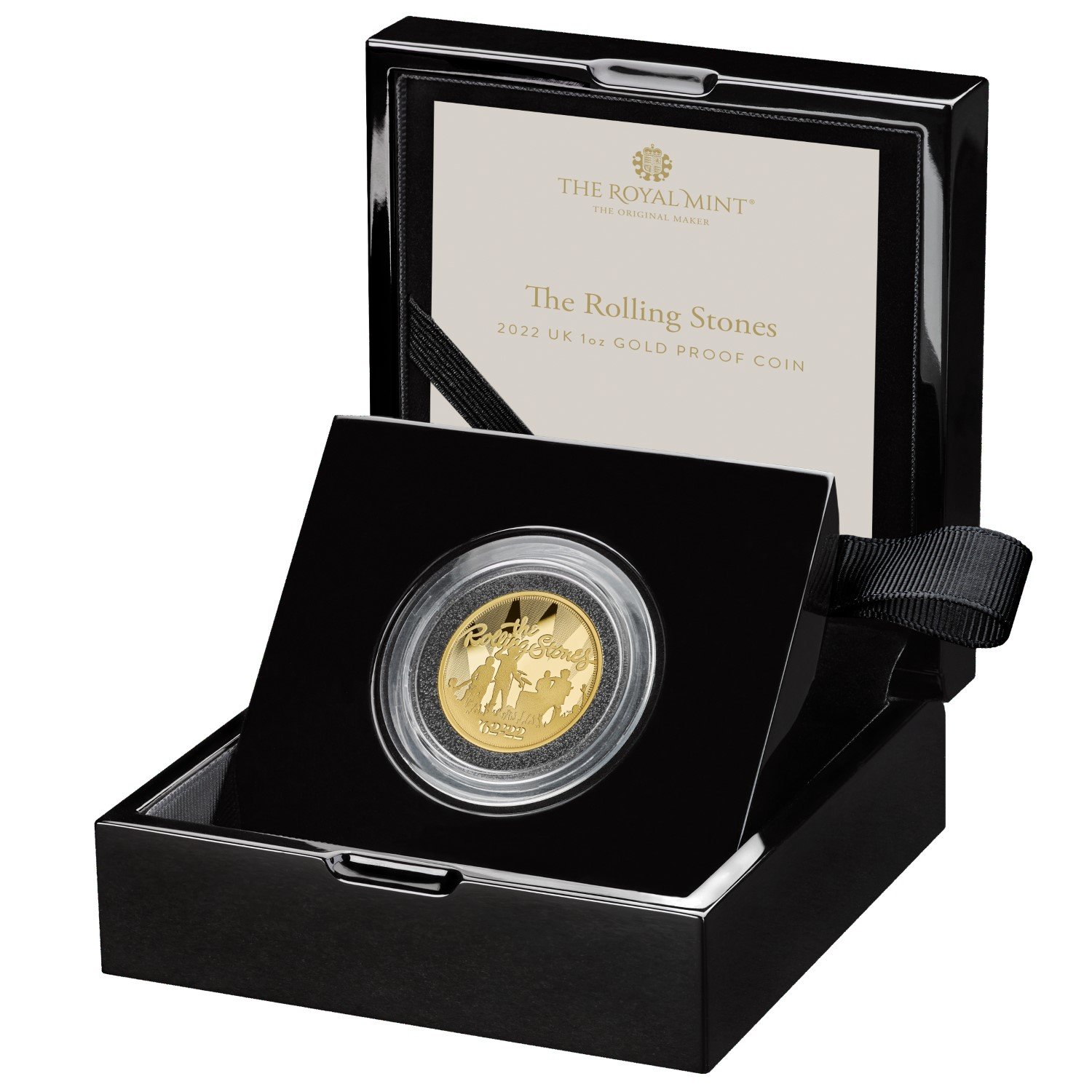 2022 Music Legends – The Rolling Stones 1 Oz Gold Proof - CrawleyCoins