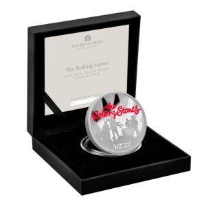 2022 Music Legends – The Rolling Stones 1 Oz Coloured Silver Proof