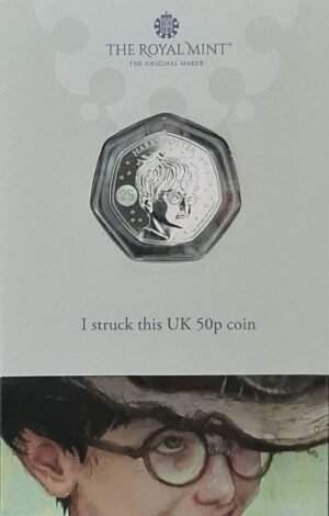 2022 Harry Potter 50p BU Strike Your Own