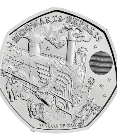 2022 Hogwarts Express – Harry Potter 50p BU Coin in Capsule