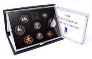 1990 Annual Standard Proof (Blue) Coin Set
