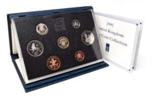 1991 Annual Standard Proof (Blue) Coin Set