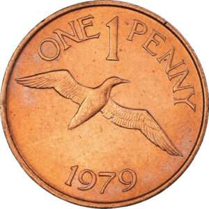 Various Guernsey 1p Coins for Date Run