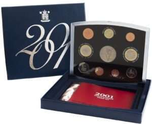 2001 Annual Standard Proof (Box) Coin Set