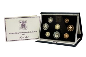 1983 Annual Standard Proof (Blue) Coin Set