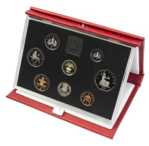 1990 Annual Deluxe Proof (Red) Coin Set