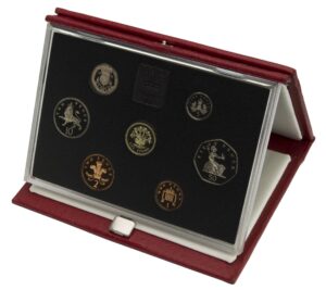 1991 Annual Deluxe Proof (Red) Coin Set